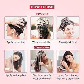 Botanic Hearth Apple Cider Vinegar Shampoo and Conditioner Set | Helps Dry Itchy Scalp, Dandruff, Frizz and Hair Loss | Color Safe, Sulfate Free Shampoo | All Hair Types, Men and Women, 16 fl oz each