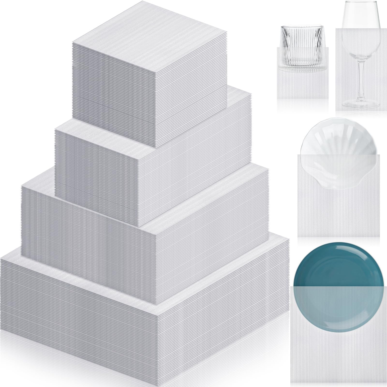 60 Pcs Foam Sheets for Packing 12"x12" Packing Foam Sheets for Dishes and Glasses