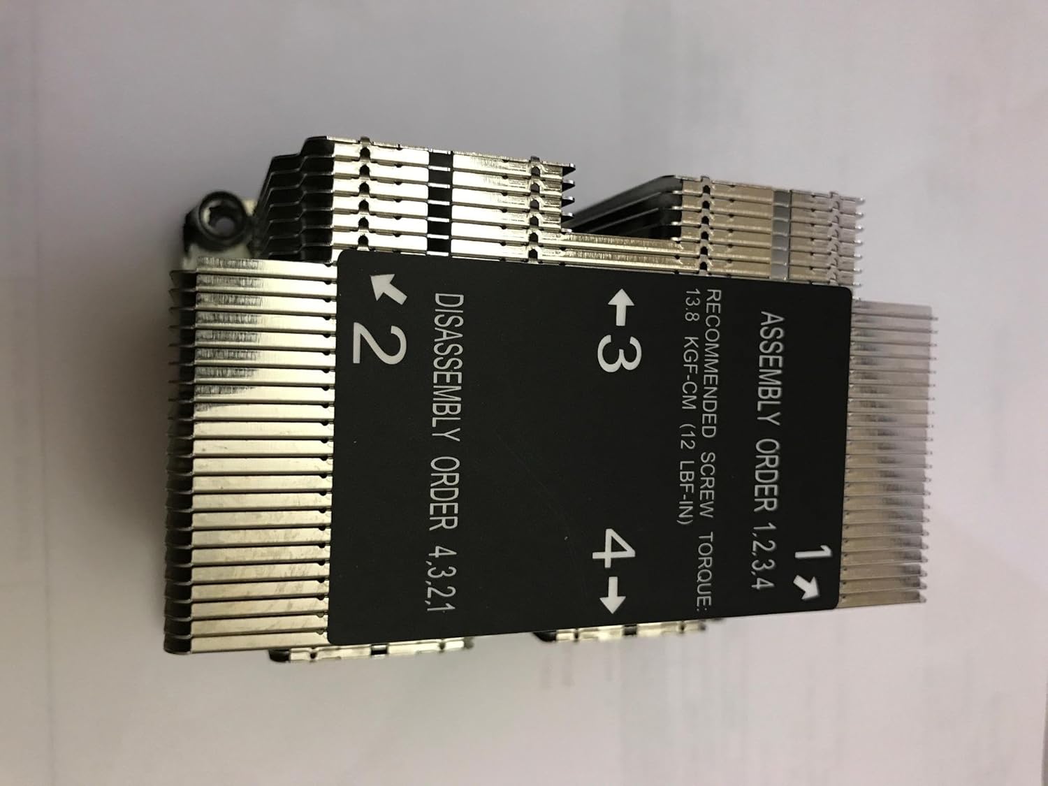 Supermicro SNK-P0068PSC LGA 3647-0 2U &UP X11 Purley Platform CPU Heat Sink