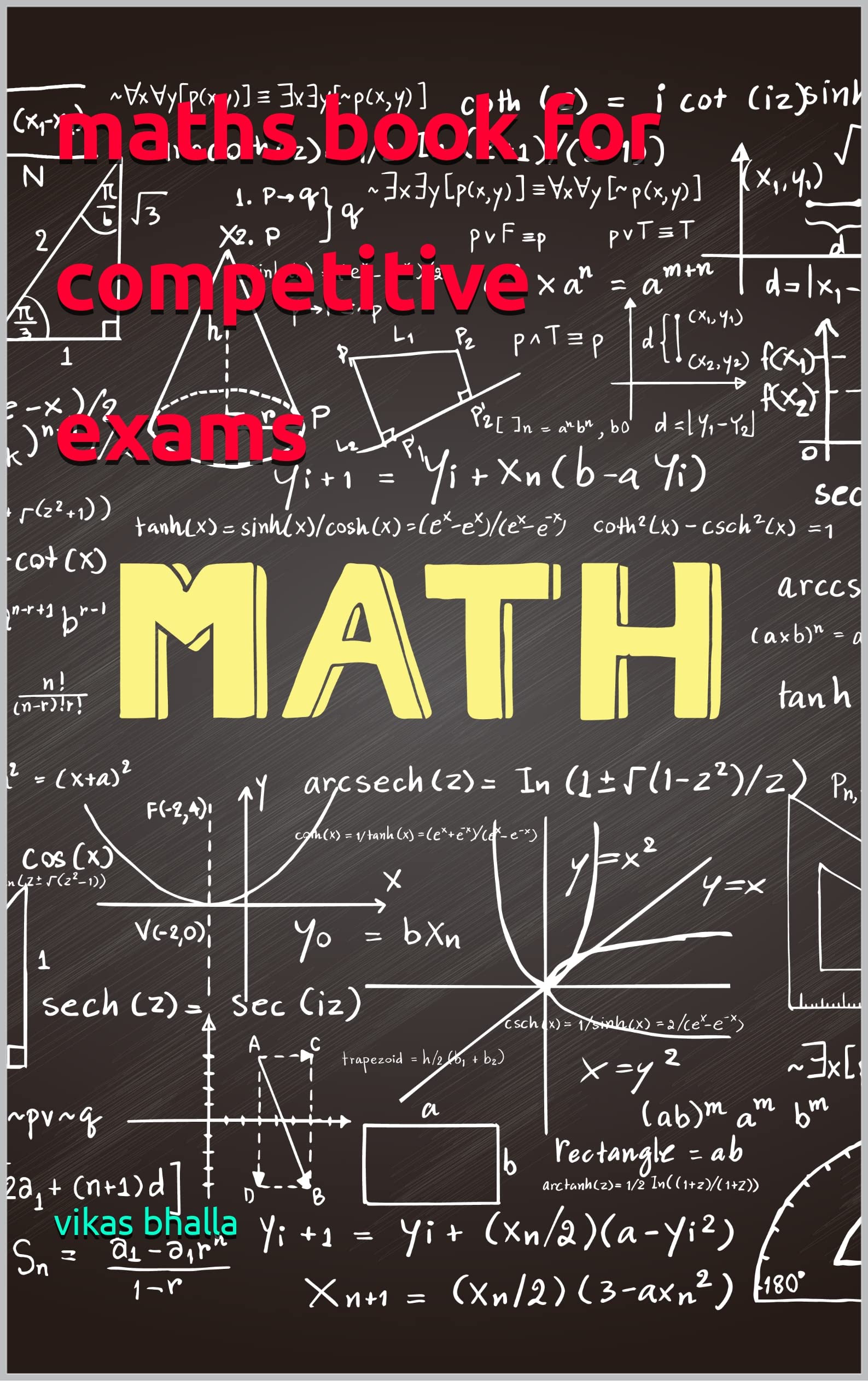 maths book for competitive exams (competitive exams books 1)