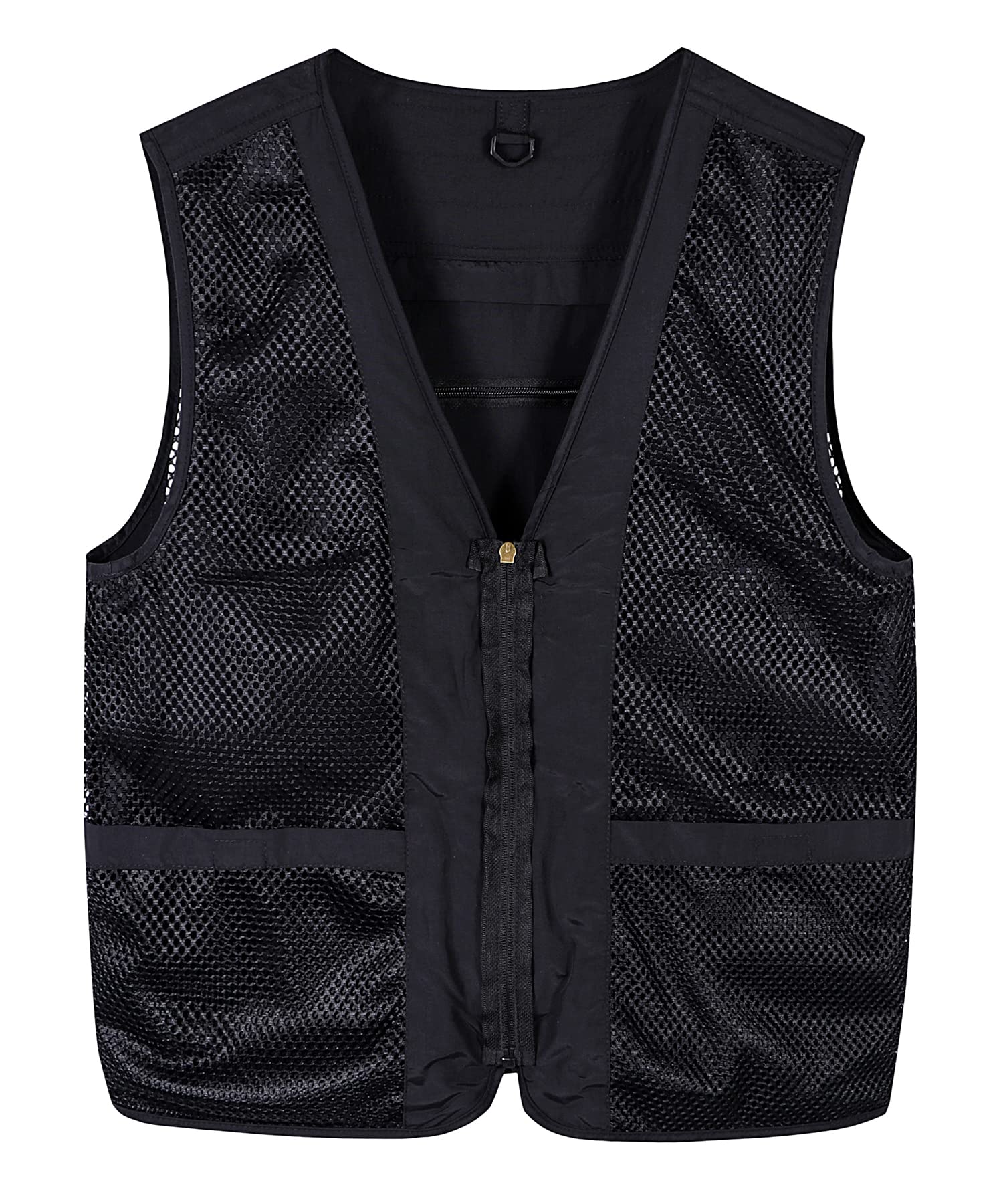 Gilet D'extérieur pour Homme Gilet de Pêche avec Multi-Poches Léger Respirant à Séchage Rapide Veste Sans Manches Vêtements Veste de Sport Photographie Camping Chasse Gilets