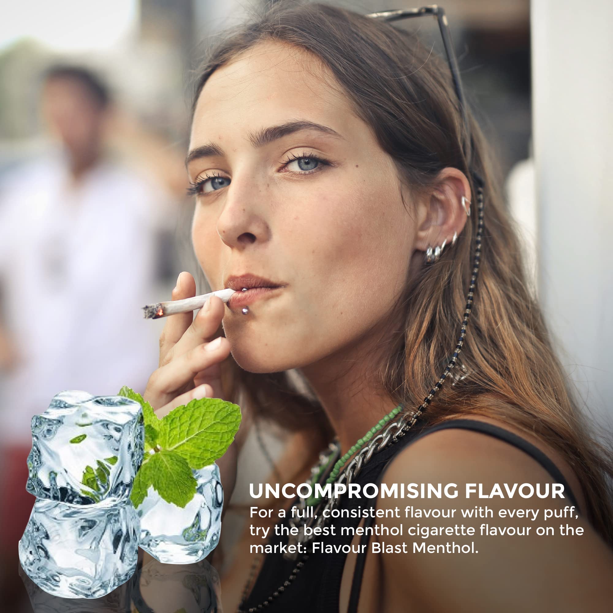 Flavour Blast Menthol Drops for Cigarette Filters No Nicotine Flavor