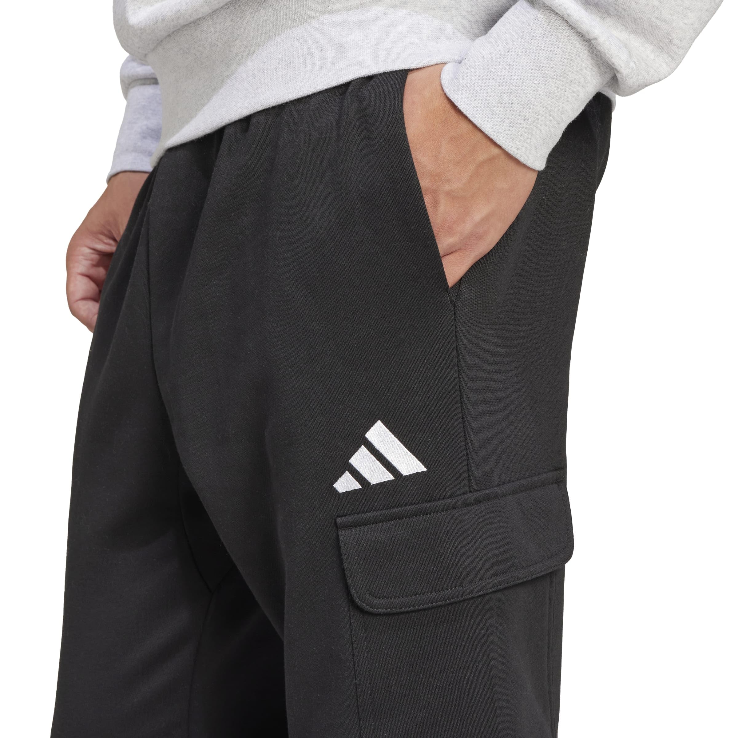 Adidas Essentials Feelcozy Fleece Cargo Pantalon de survêtement Homme