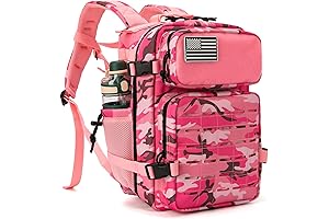 QT&QY 25L Military Tactical Backpack: Your Pink Oasis for Adventure