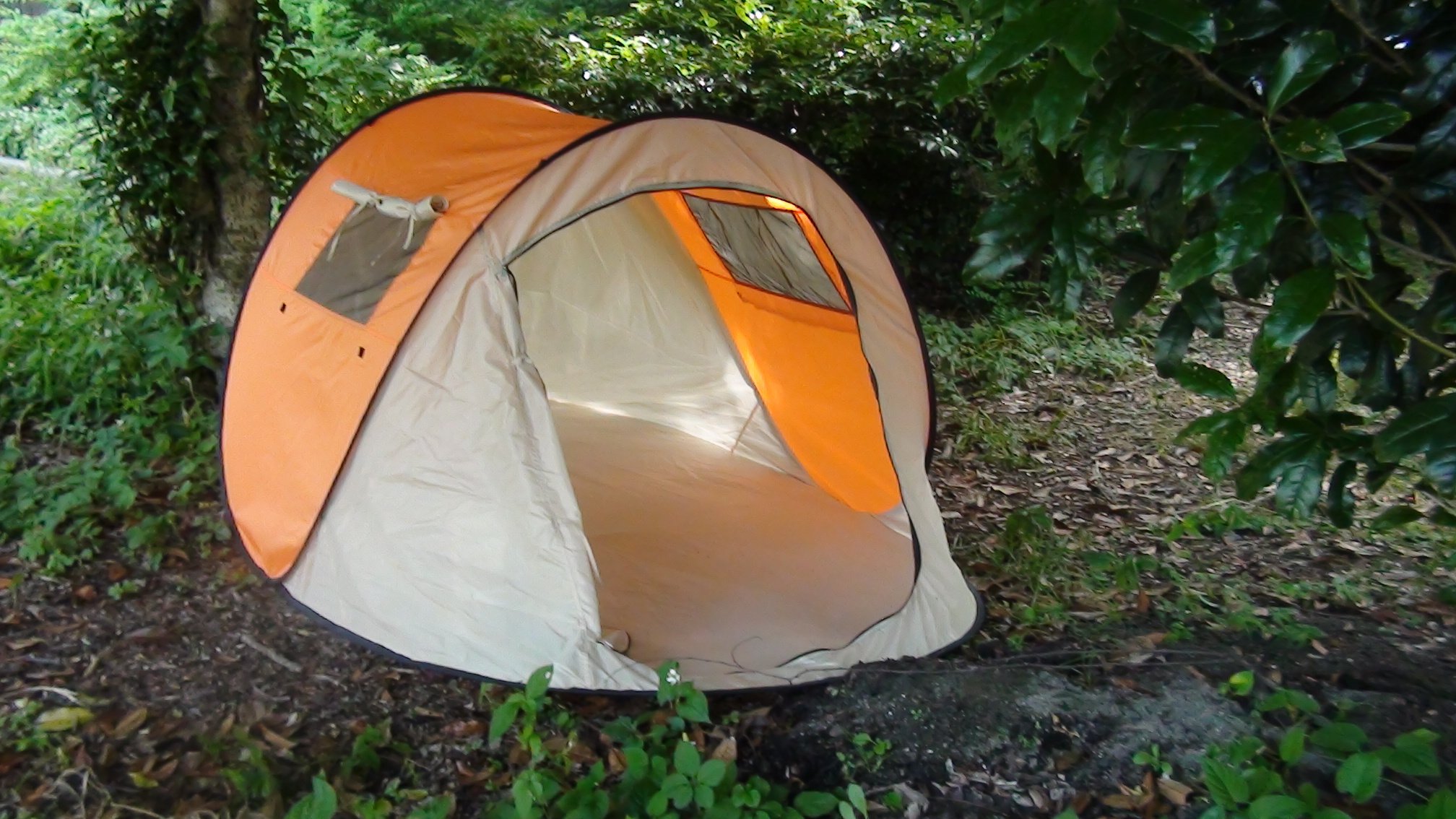 【未使用】EXELUX(エグゼラックス) ワンタッチテント Amazon | EXELUX(エグゼラックス) ワンタッチテント [1-2人用] NBBT-BG