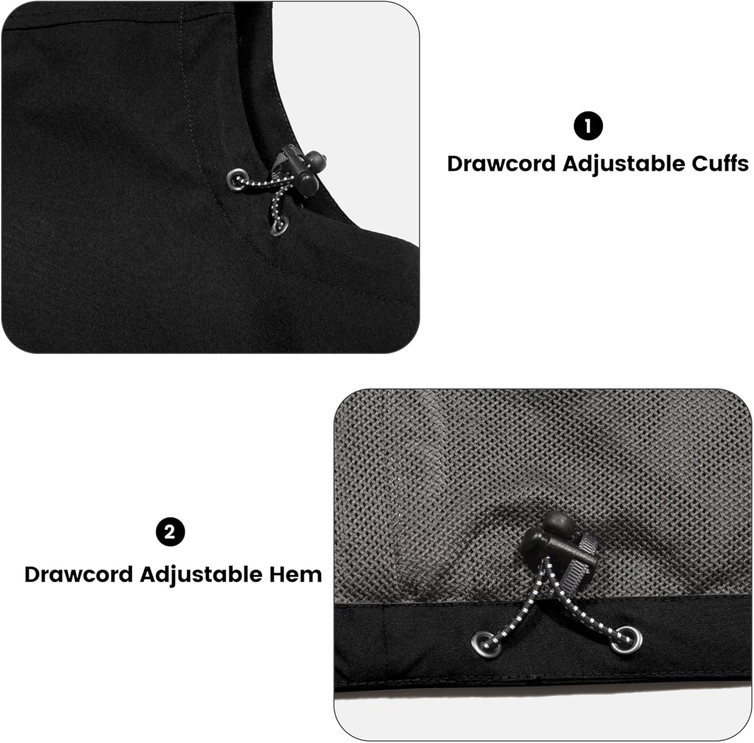 Little Donkey Andy Men's Lightweight Quick Dry Vest Windproof Sleeveless Jacket with 11 Pockets for Travel Fishing Hiking - Image 6