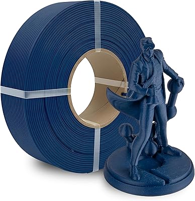 16 – Polymaker Panchroma Refill Spool Matte Army Blue PLA 3D Printing Filament Refill, Compatible with All Reusable Spools and All Major FDM 3D P…