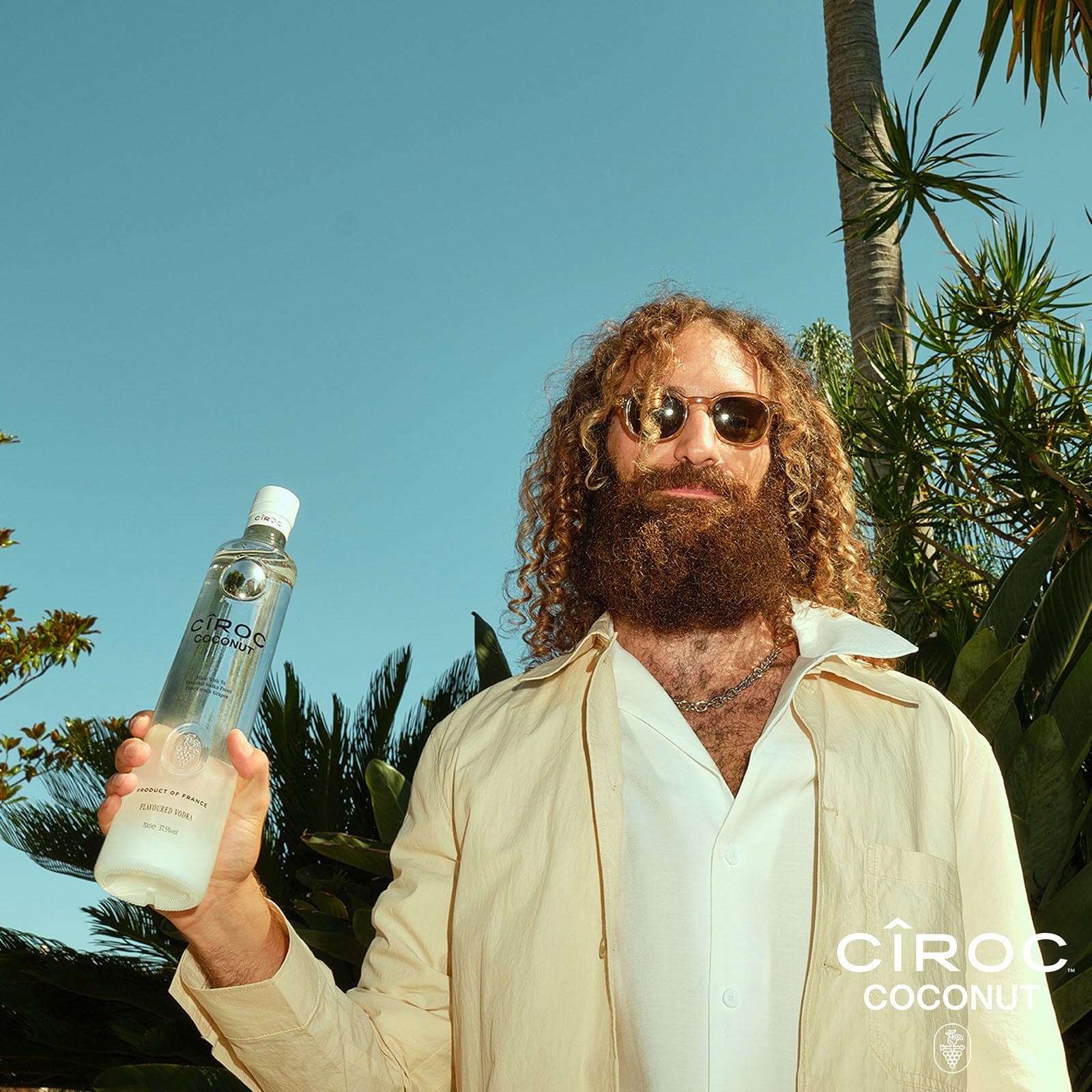 Cîroc Coconut Vodka 37.5% vol 70cl Infusionado con Coco Cremoso