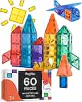 CONDIS Bloques De Construcción Magnéticos Para Niños, Juegos De Viaje