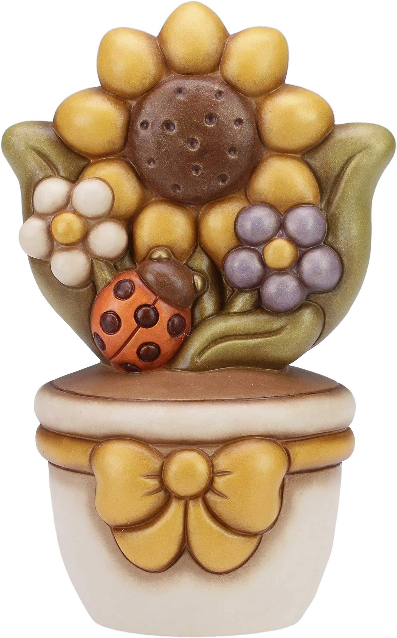 THUN Vase, Ceramic, Multicolor, Unique