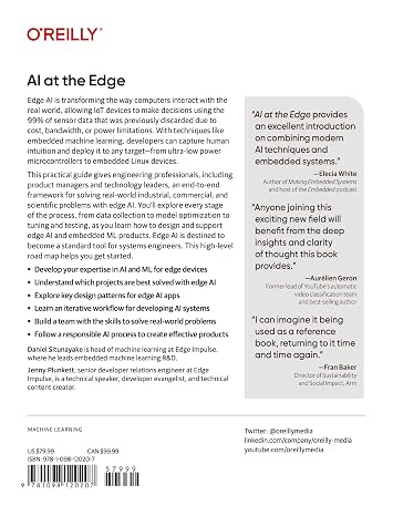AI at the Edge: Solving Real-World Problems with Embedded Machine Learning