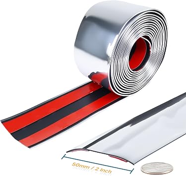 Silver Automotive Trim Molding Heavy Duty Car Side Molding