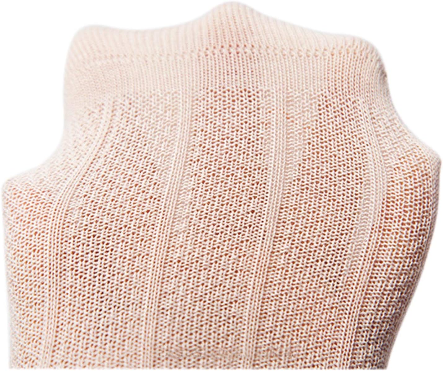 Baby Girls Boys Toddlers No Seam Cotton Knee High Socks Tube Ruffled Stockings 5 Pack - Image 4