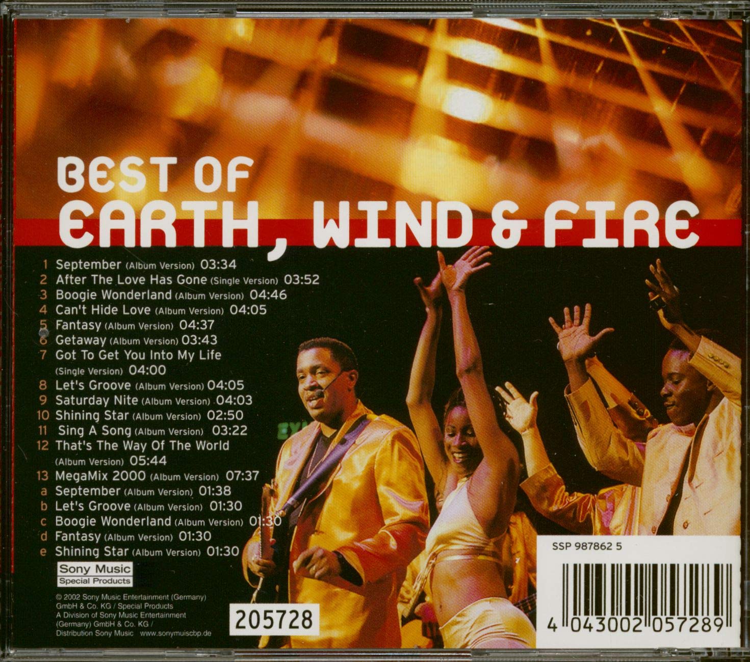 Best Of Earth, Wind & Fire (CD)
