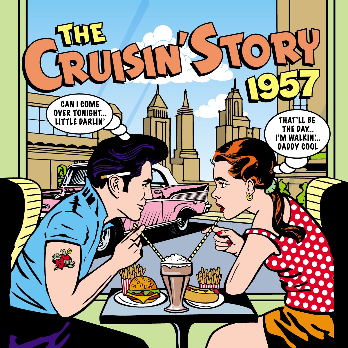Cruisin Story 1957 [Audio CD] Various Artists; Jerry Leiber; Haywoode; Mike Stoller and Sheppard