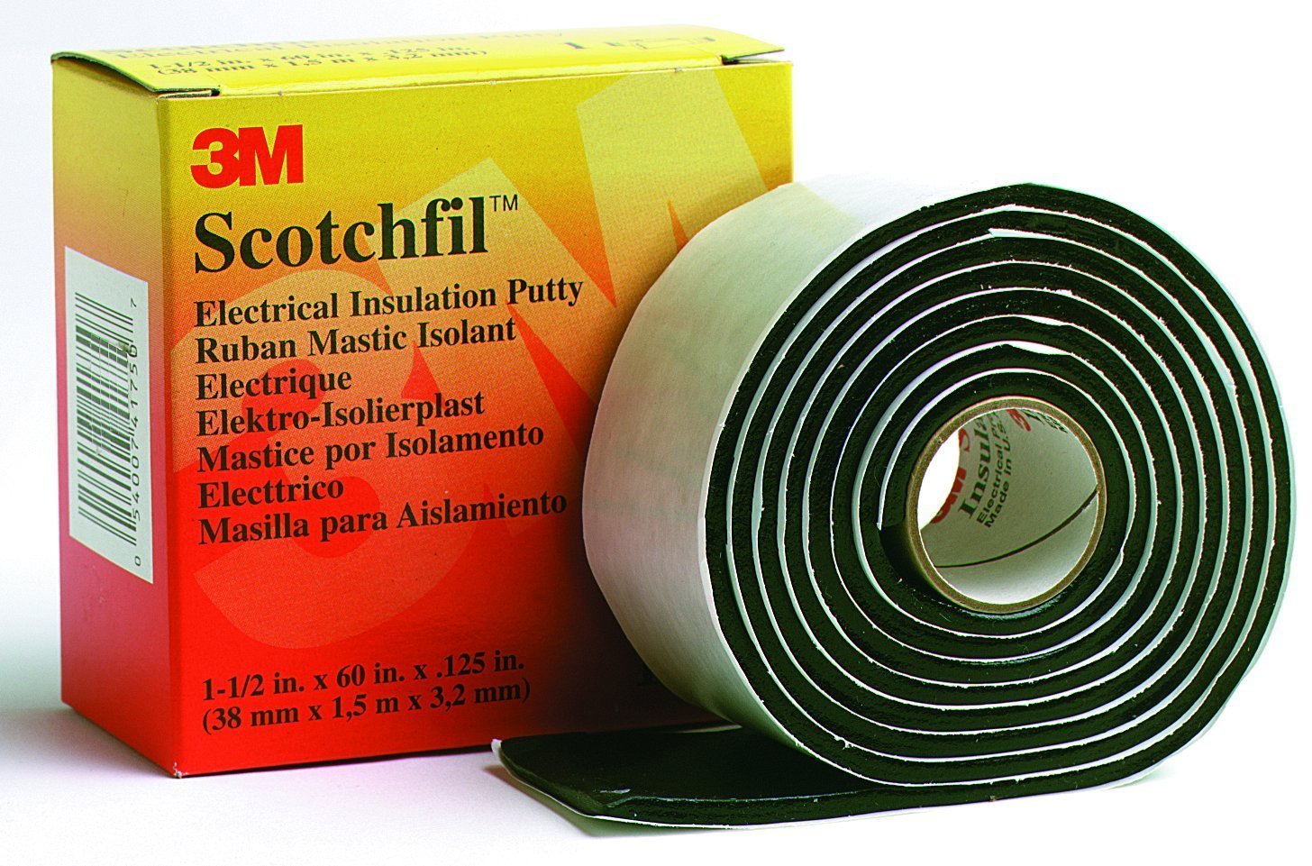 3M Scotchfil Electrical Insulation Putty SCOTCHFIL, 1-1/2 Width, 60 Length