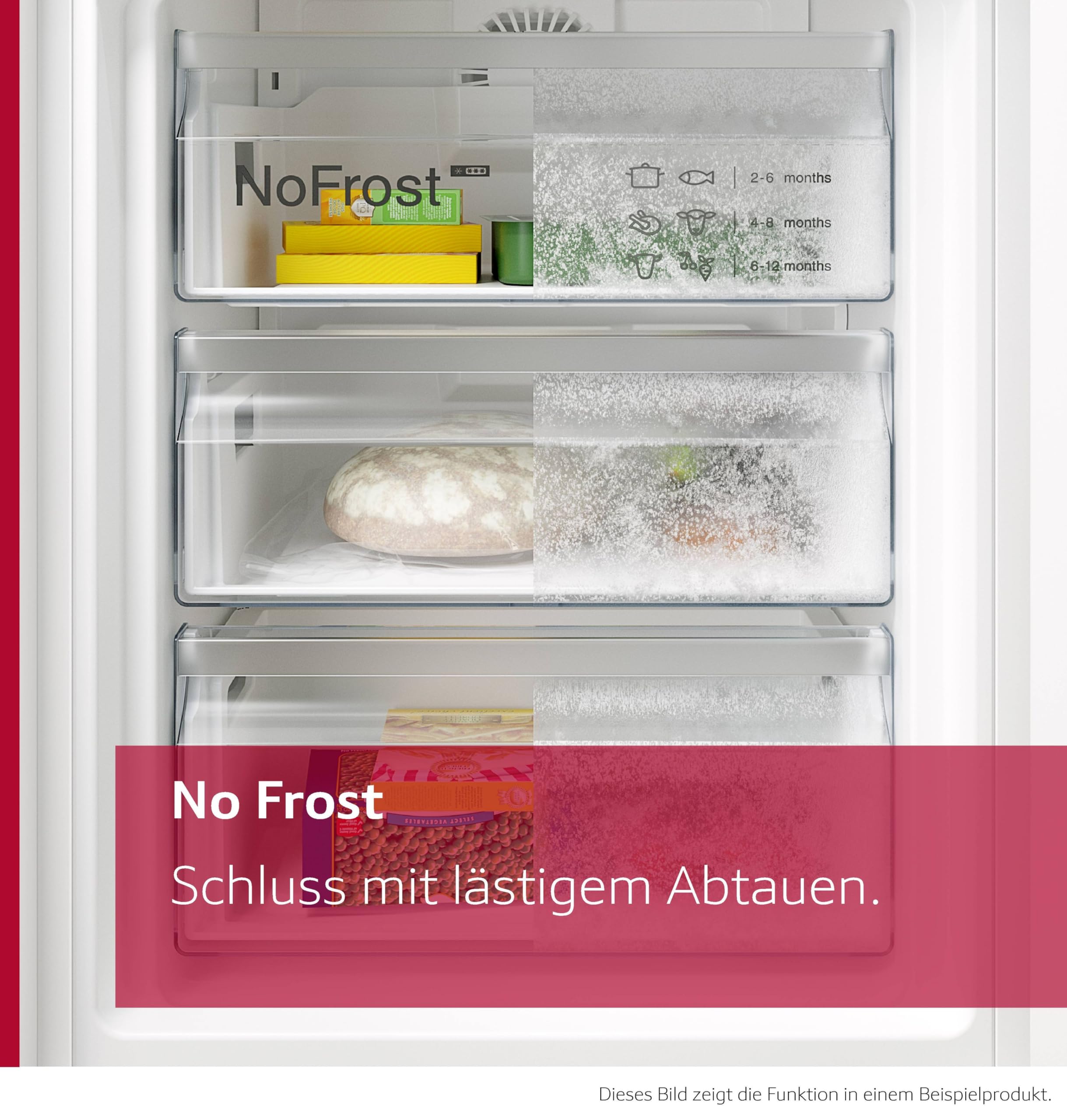 NEFF KI7861SE0, FreshSafe, Kühl-Gefrierkombination, 177,2x54,1cm, N30, Nutzinhalt gesamt: 260, 39 dB, Schleppscharnier, Kühlraum: 184, Gefrierraum: 76 Nutzinhalt