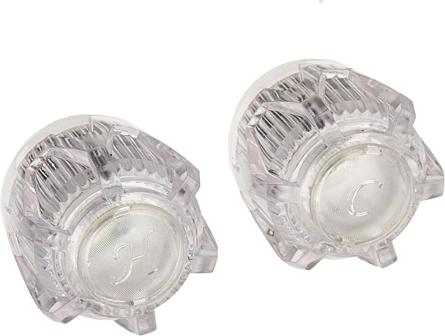 United States Hdw #P045C Clear Plastic Faucet Handle