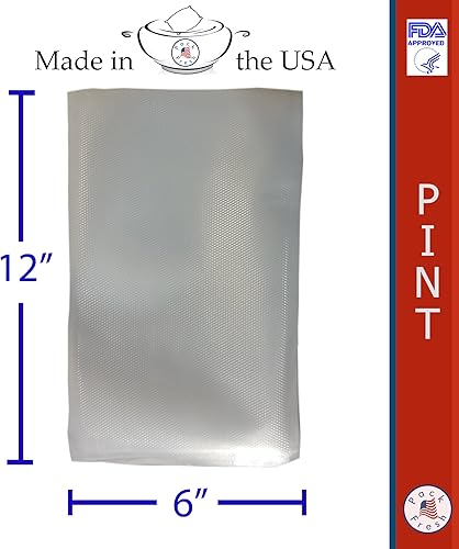 Miniatura 2 de packfreshusa Pinta Sous Vide sellador al aspiradora bolsas con packfreshusa Sous Vide Guía de cocción, Transparente