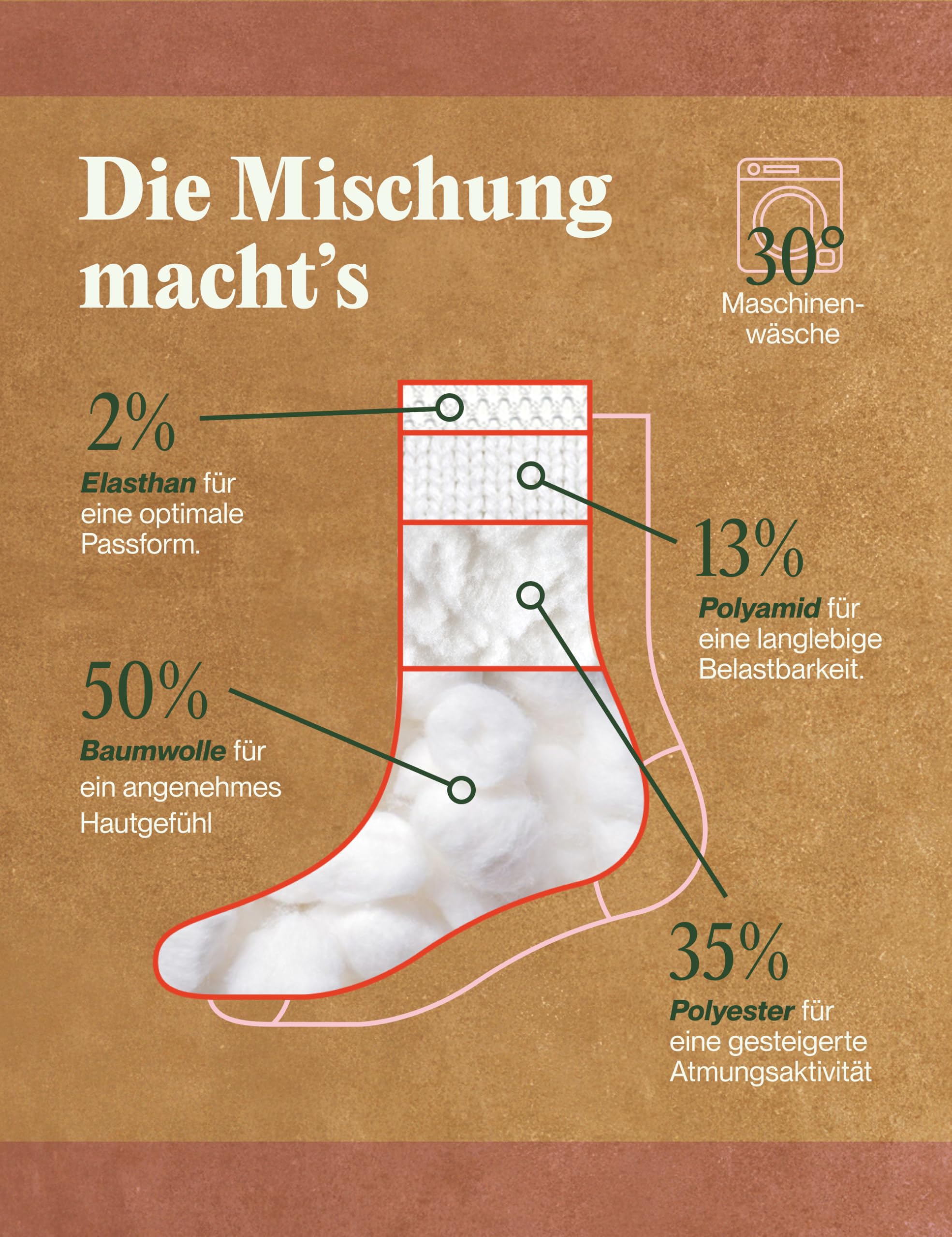 Piarini - Lot de 2 paires de chaussettes techniques - sports outdoor - tissu Coolmax - différents coloris