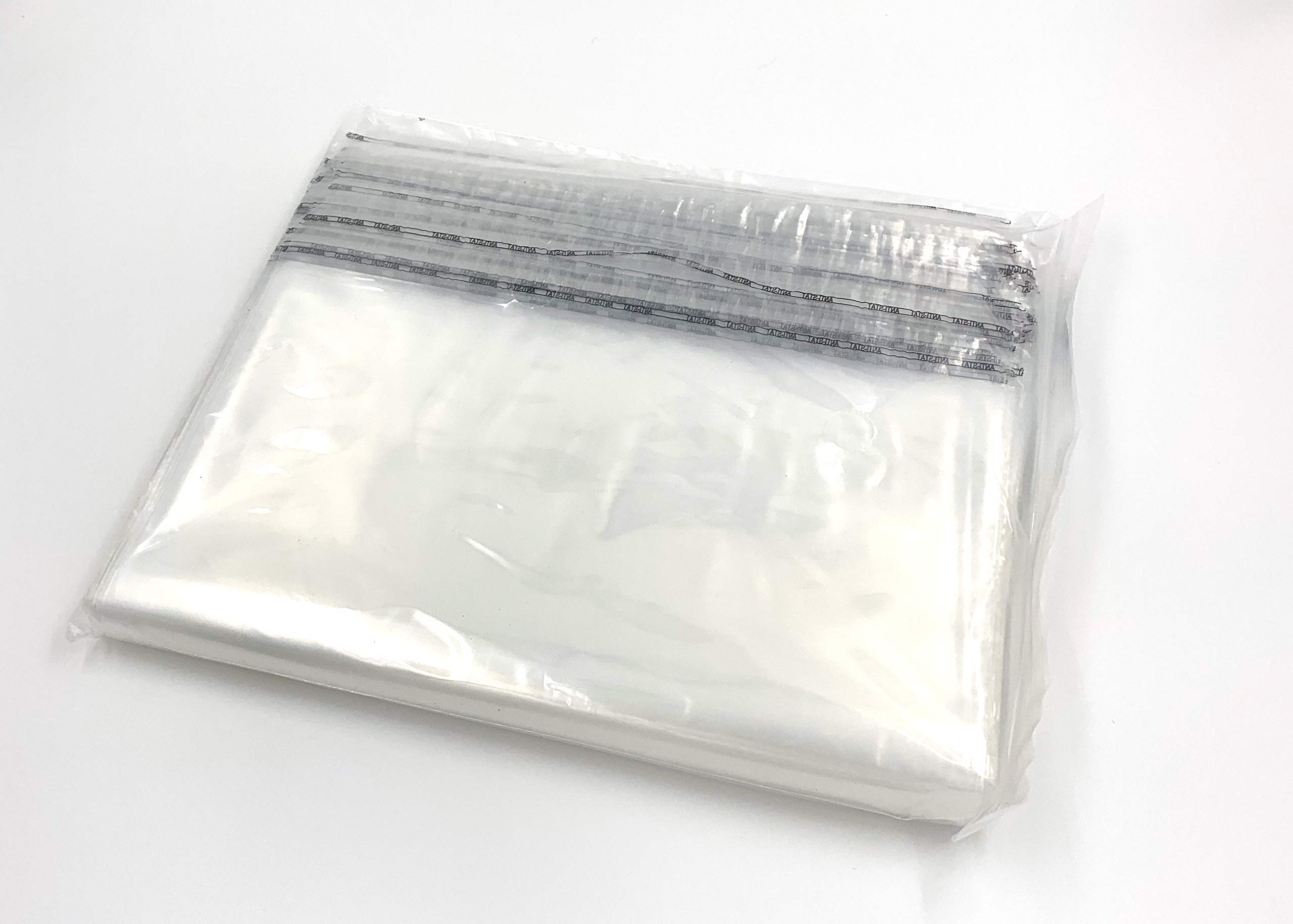 100 B4 sacchetti da spedizione, con strip adesivo, Standard: spessi 50 µm, 360 x 250 mm, transparenti