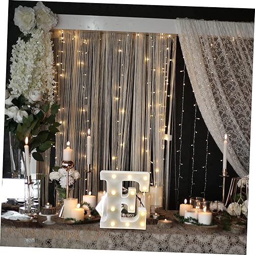 Miniatura 5 de Veemoon Lámpara de modelado LED para boda, letrero de neón, luces decorativas de neón, letras luminosas, letrero de letras decorativas, discotecas,