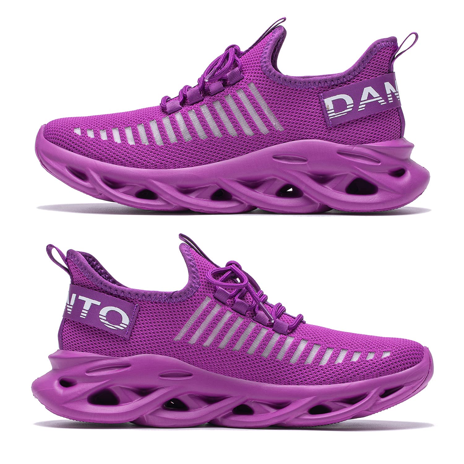 Dannto Scarpe da Ginnastica Uomo Donna Sneakers Running Sportive Basket Outdoor Respirabile Mesh Scarpe da Corsa Tennis Fitness Unisex