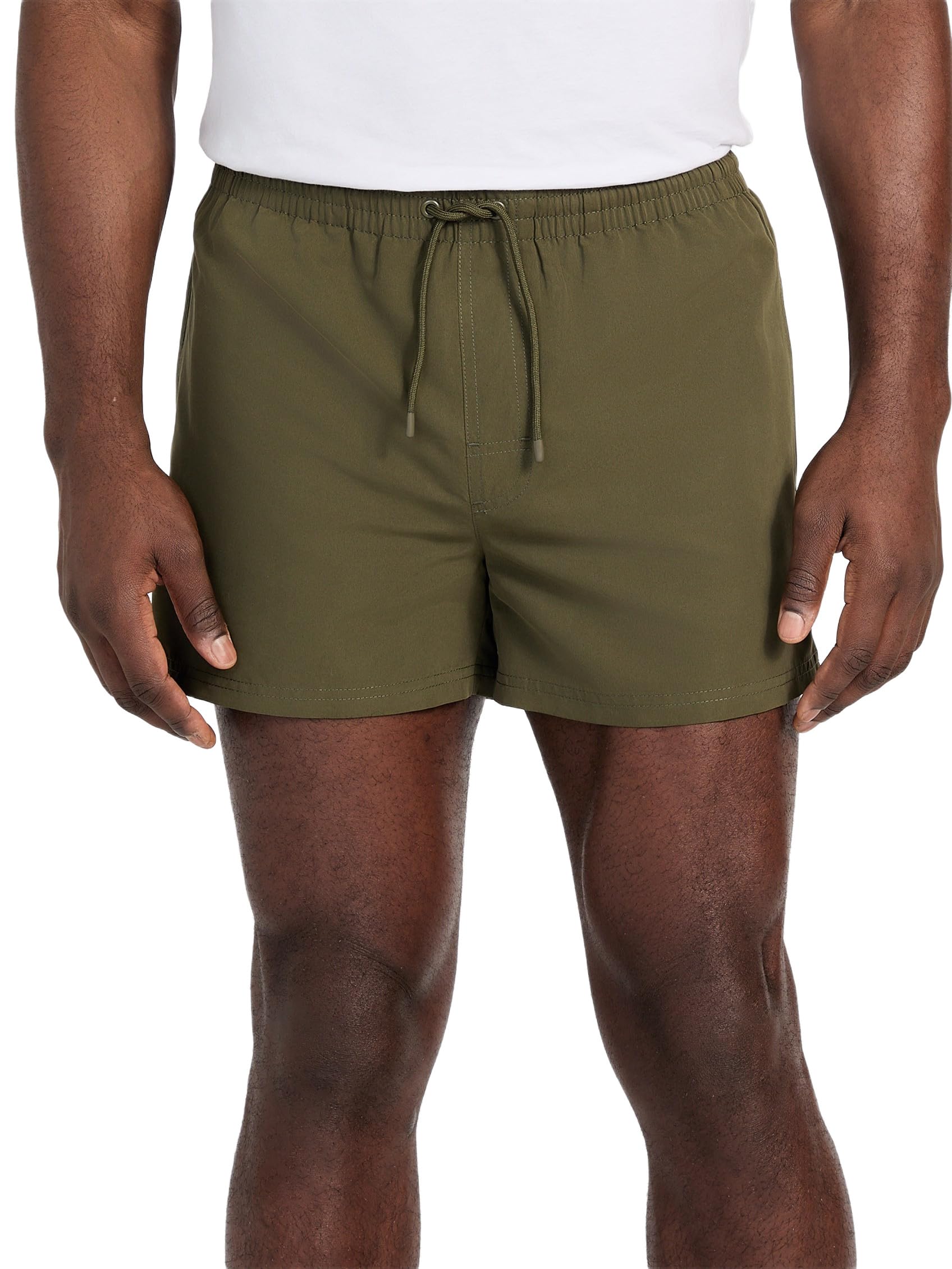Guess Uomo Costume Da Bagno Short Poliestere Verde Xl-image