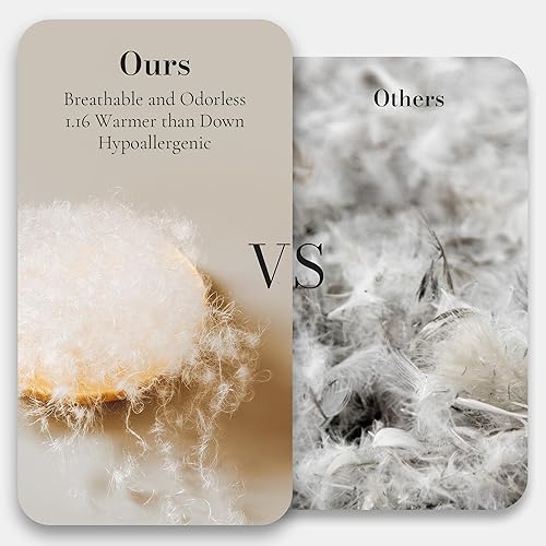 Miniatura 2 de Amélie Home Juego de edredón alternativo de plumón tamaño Queen para todas las estaciones, edredón tamaño matrimonial, granja floral de jardín, 1