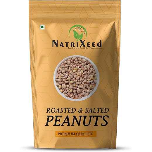 NatriXeed Roasted Salted Peanuts 1kg