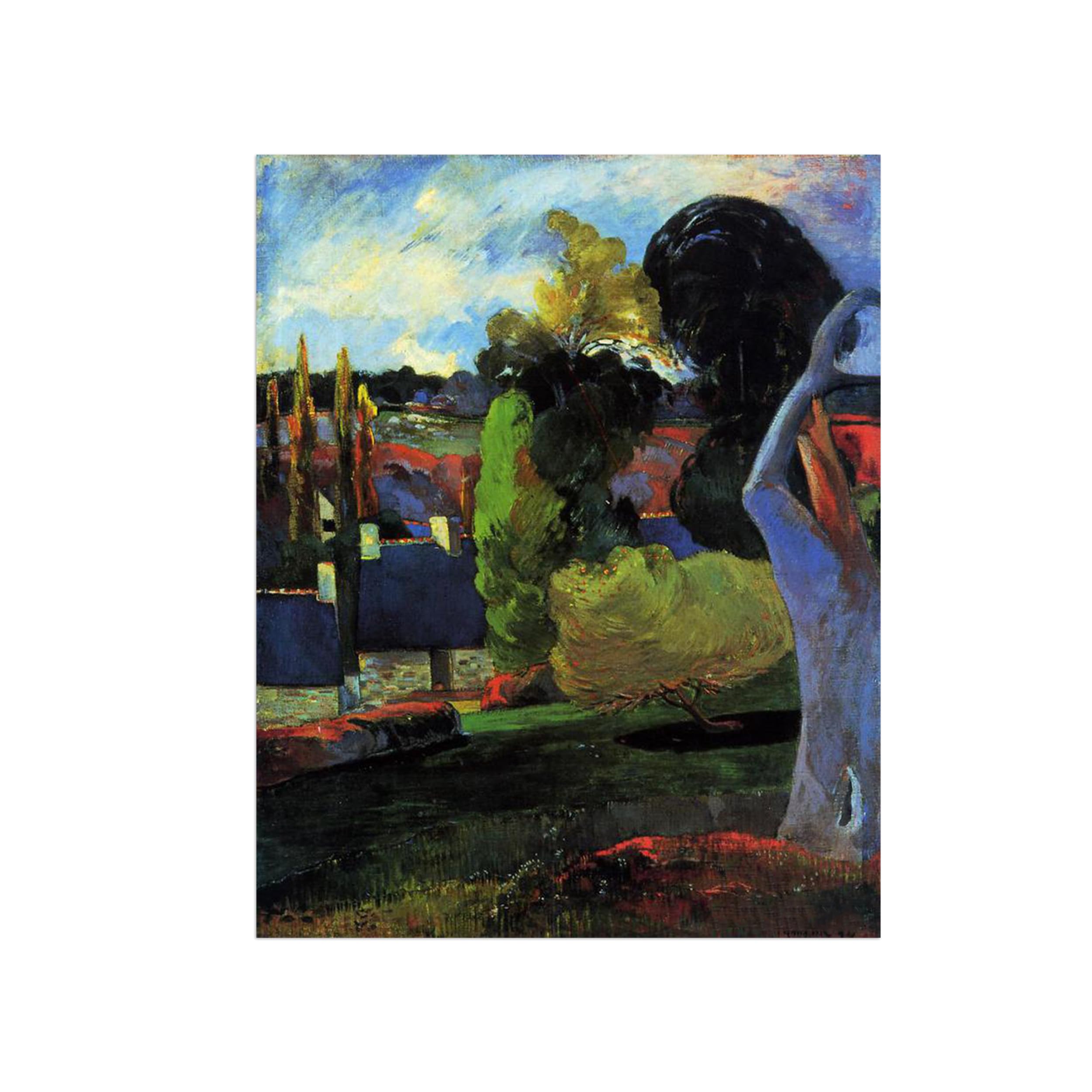 SDYSKKUG Famous Wall Art. Canvas Prints. Farm.50x40cm Unframed