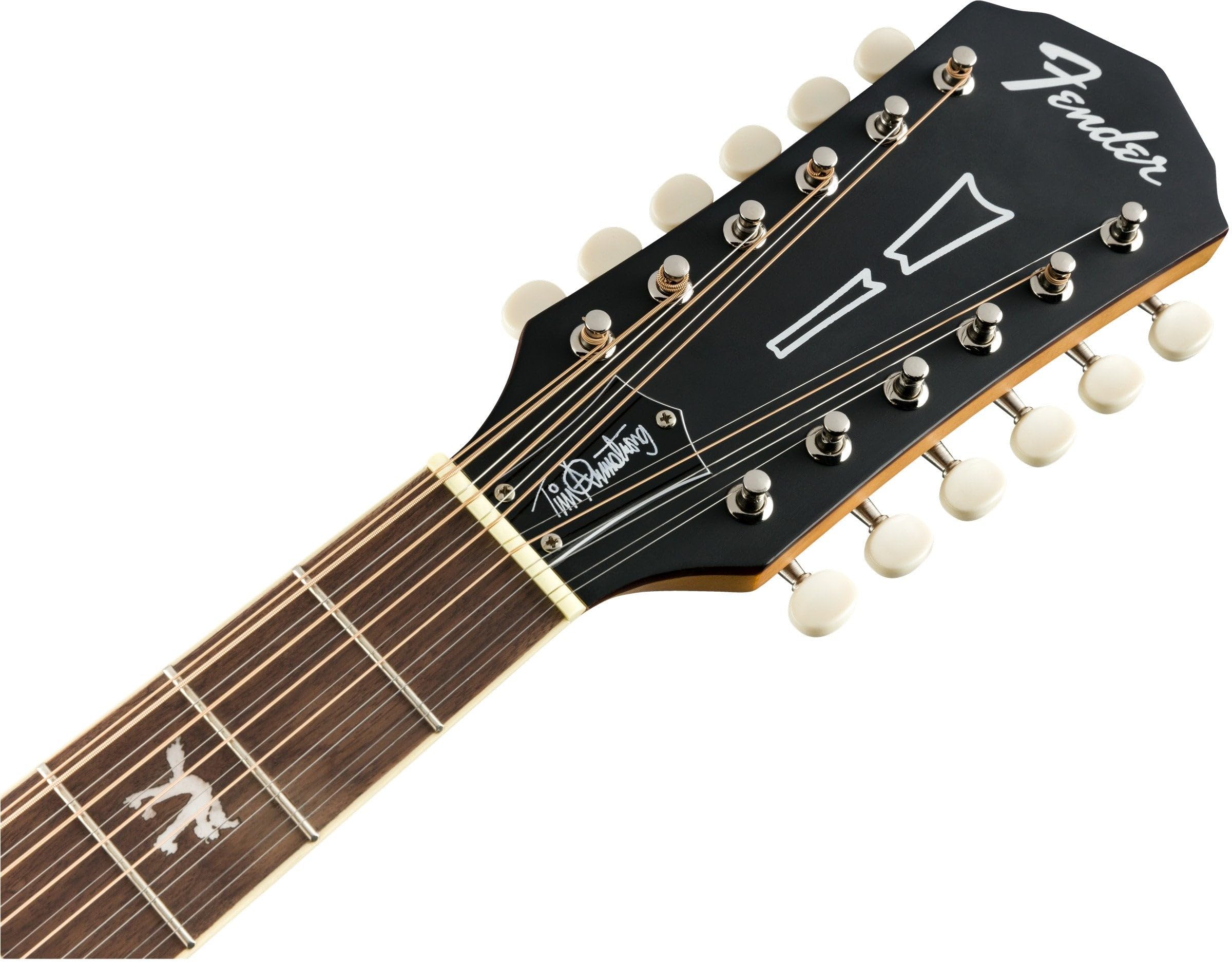 Fender Tim Armstrong Hellcat Guitare acoustique 12 cordes Naturel