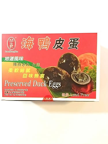Amazon Com Lam Sheng Kee Preserved Duck Eggs 11 6 Oz 2 Pack Grocery Gourmet Food