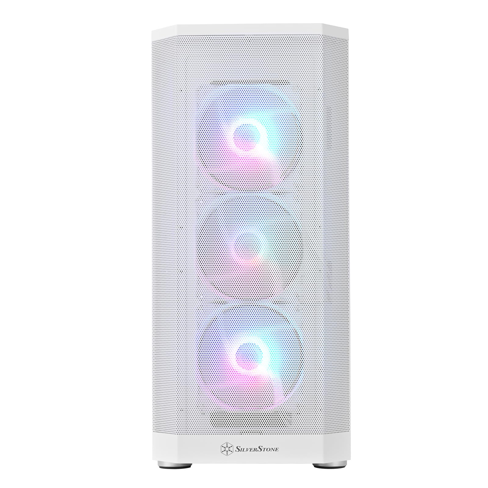 Silverstone Technology FARA 514X (weiß, Tempered Glass)