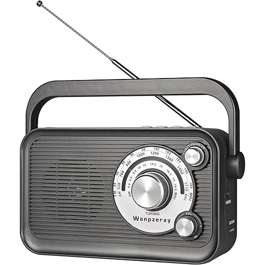 D-218 Vintage Transistor Radio with BT Speaker