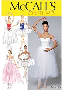 McCall's Ballerina Costume Sewing Pattern for Women, Sizes 14–22