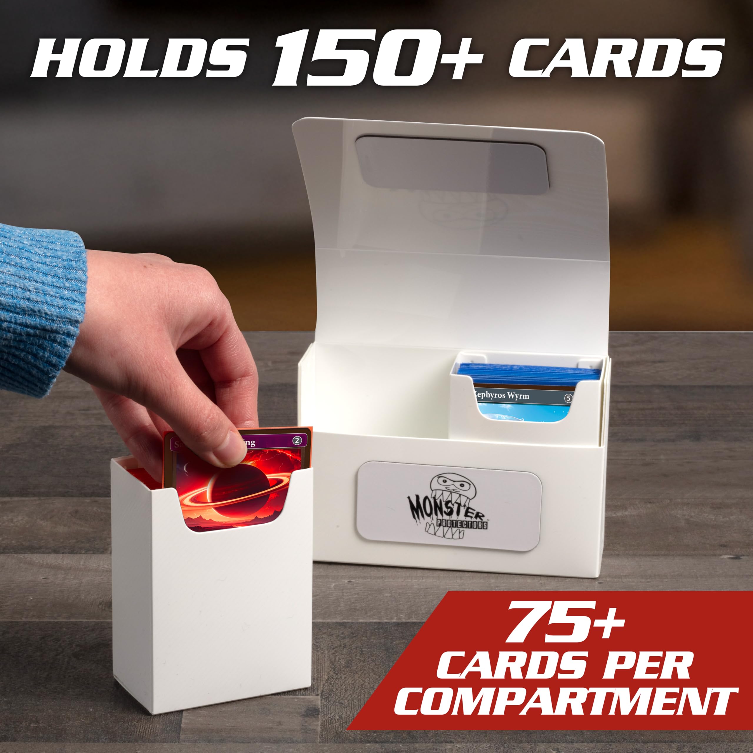 MTG 専用 Amazon.com: Monster Protectors Magnetic Double Deck Box