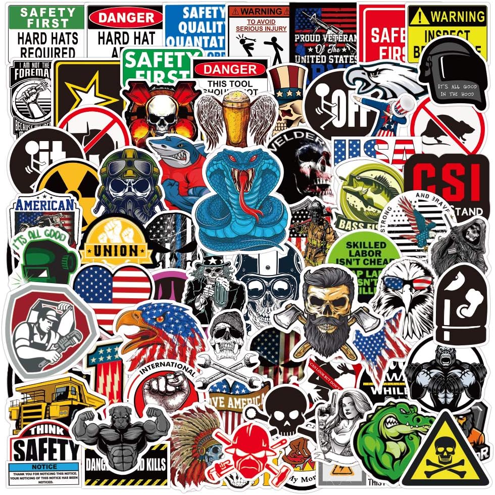 Onе-Dау Sаlе: Uр tо 40% оƒƒ Hard Hat Stickers for Tool Chest Lunch Box,Stickers for Hard Hat Accessories,Tool Box Helmet Welding Construction Union Military Ironworker Lineman Oilfield Electrician Pipeliner(100pcs) Onе-Dау Sаlе: Uр tо 40% оƒƒ Hard Hat Stickers for Tool Chest Lunch Box,Stickers for Hard Hat Accessories,Tool Box Helmet Welding Construction Union Military Ironworker Lineman Oilfield Electrician Pipeliner(100pcs)