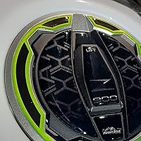 Vista 5 de Resin Bike Motorcycle 3D Stickers Compatible with Kawasaki Z900 2021. Tank Cap Protection from Bumps and Scratches. Motorcycle Resin Stickers