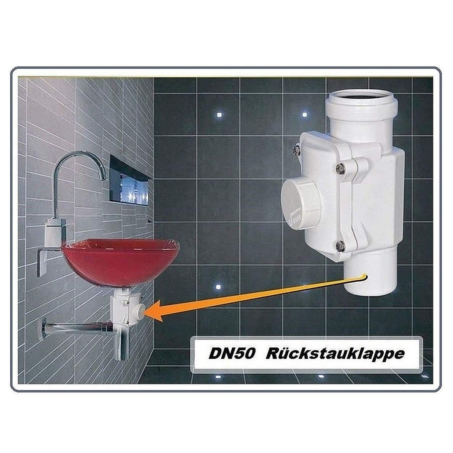 Buy Vertical backflow valve DN50 for vertical installation only