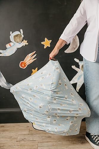 Miniatura 3 de Copper Pearl - Funda para asiento de automóvil y funda de lactancia, elástica multiusos 5 en 1, regalo "Neil"