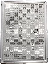 SILTEX Heavy Duty Flat Manhole Cover, 3 Tons Capacity Sump Cover for White Marble || Durable and Secure Solution for Basement Protection - (Size-18 x 24 Inch) (Pack of 1)