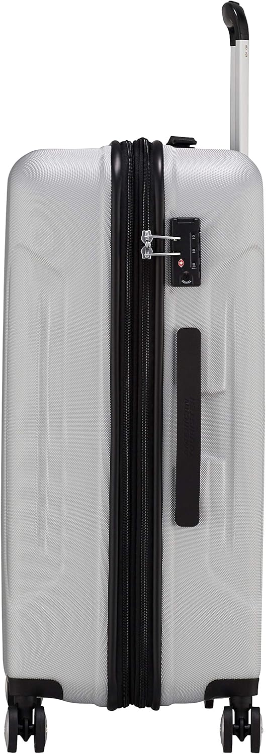 review AMERICAN TOURISTER Unisex_Adult Koffer & Trolleys, Silver, M (67 cm-82 L)