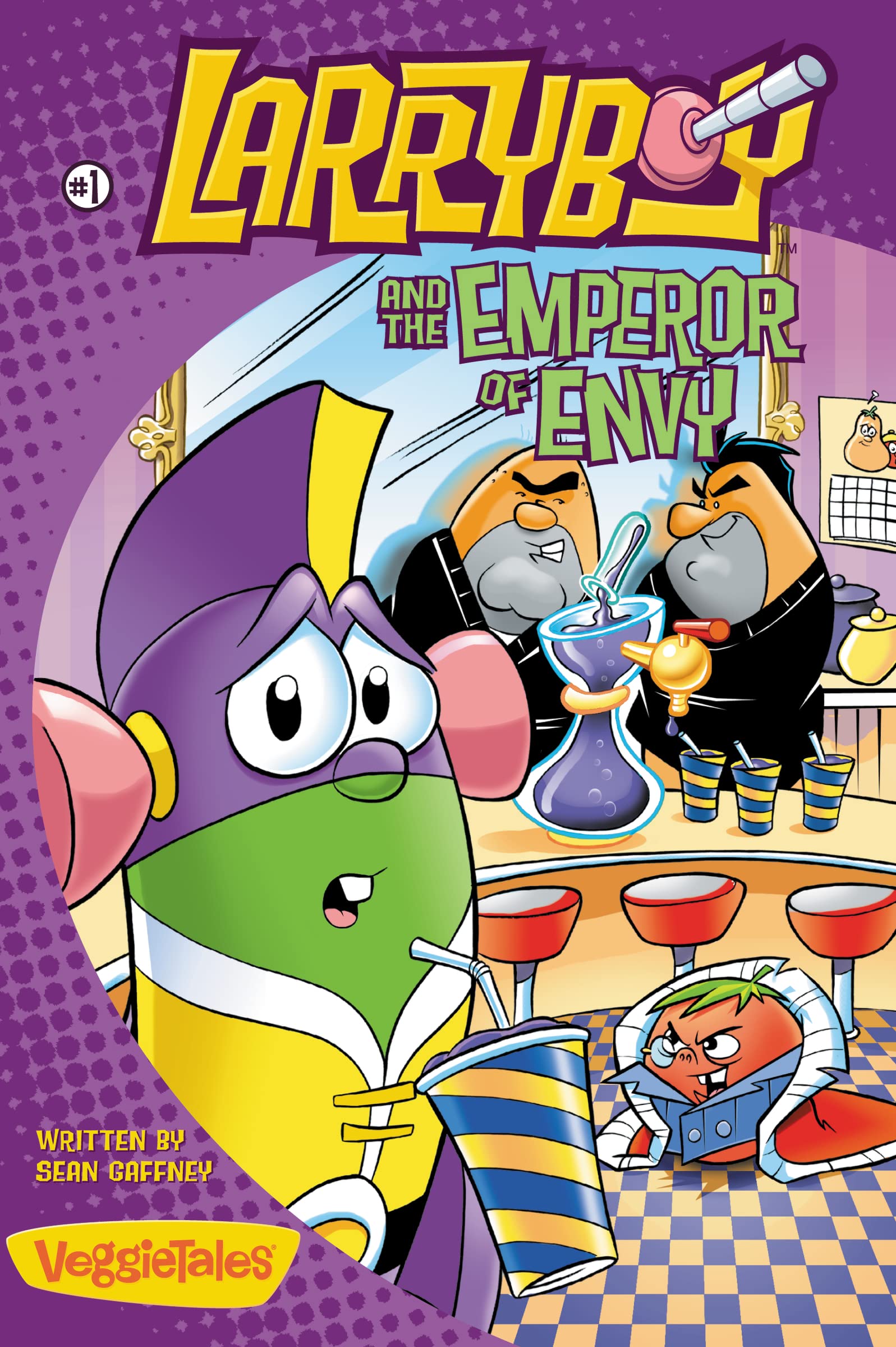 Larryboy and the Emperor of Envy (Big Idea Books: Larryboy),Sean