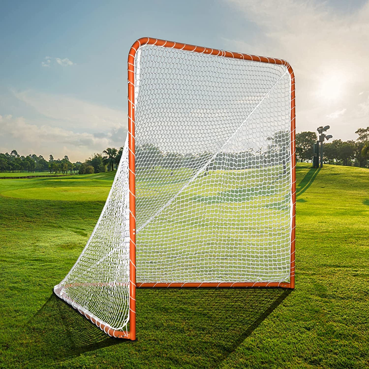 Franklin Sports ラクロスゴールシューティングターゲット ラクロストレーニング器具 射撃練習用コーナーターゲット スポーツ