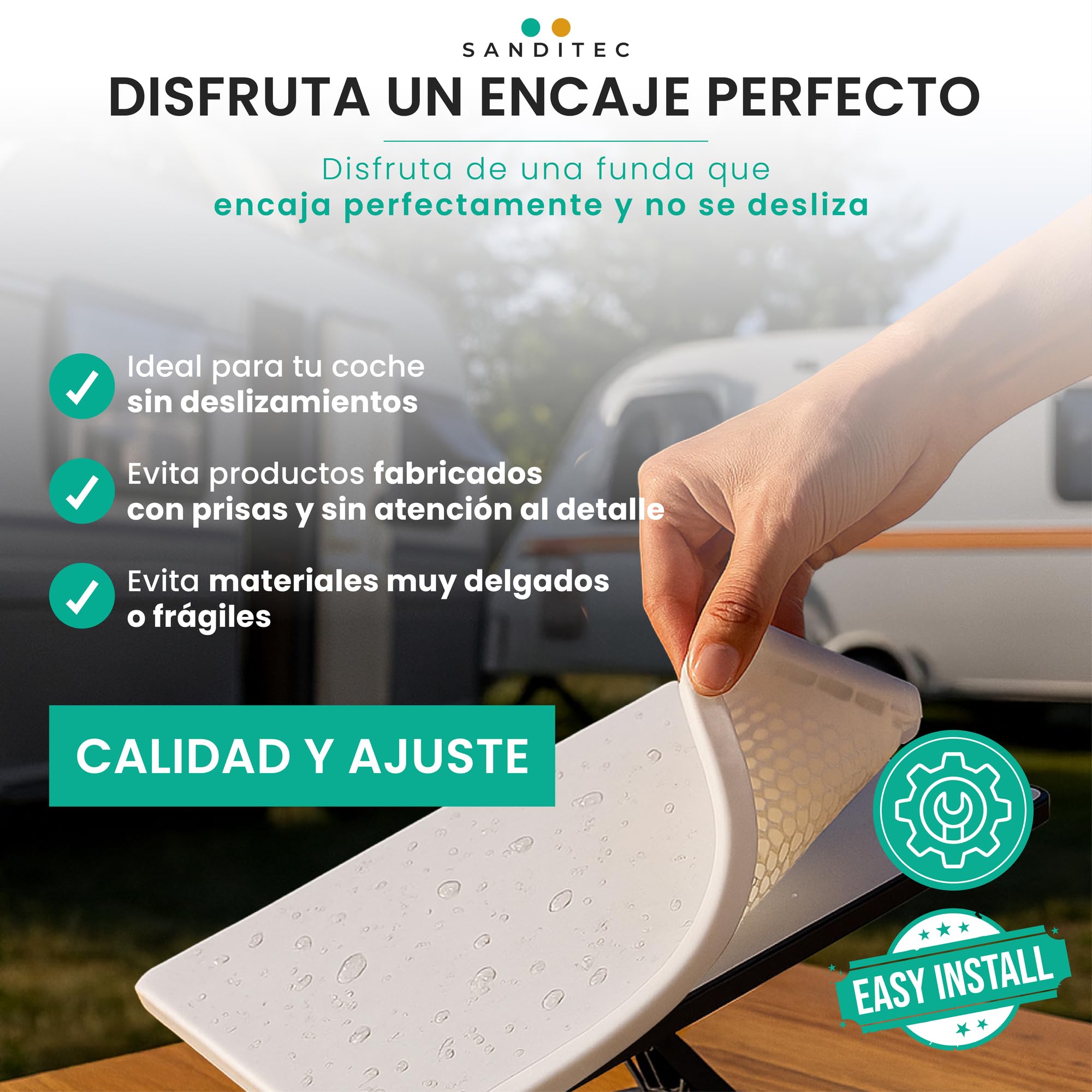 Funda Starlink Mini protectora impermeable - Para Interior y Exterior - Sin interferencia de señal - Tecnología de disipación de calor - Antigolpes y ajuste antideslizante - Accesorios Starlink Mini