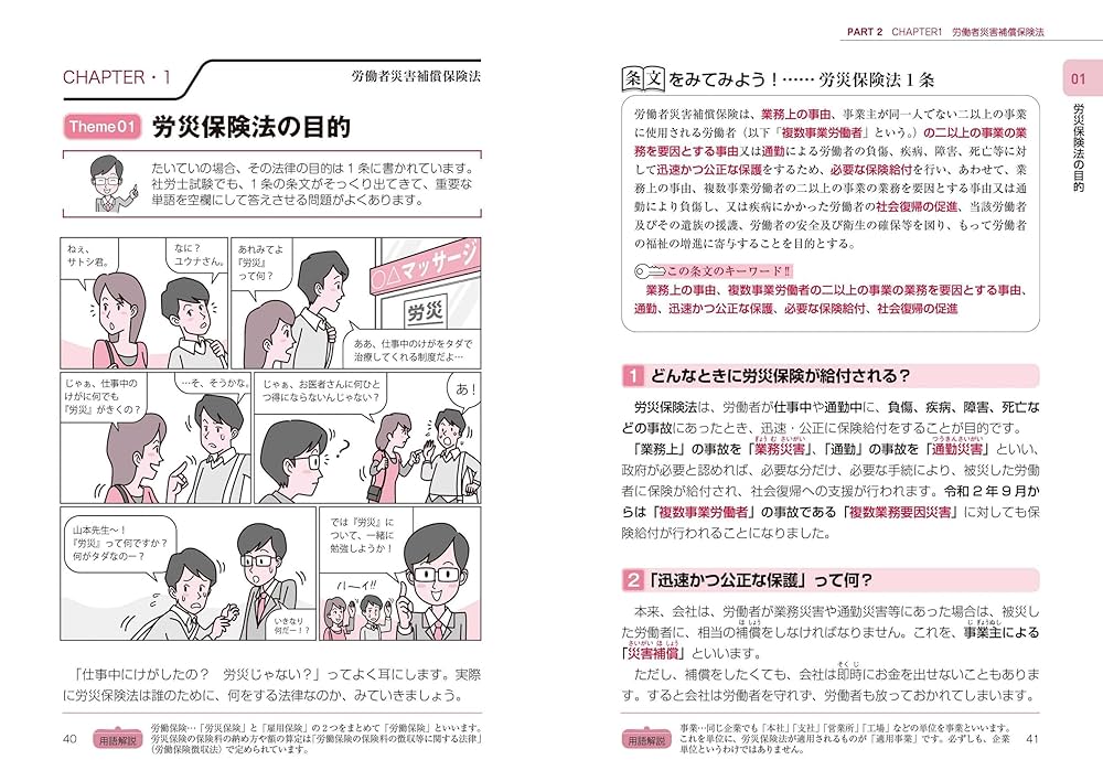 マンガでわかる はじめての社労士試験 '25年版 (2025年版