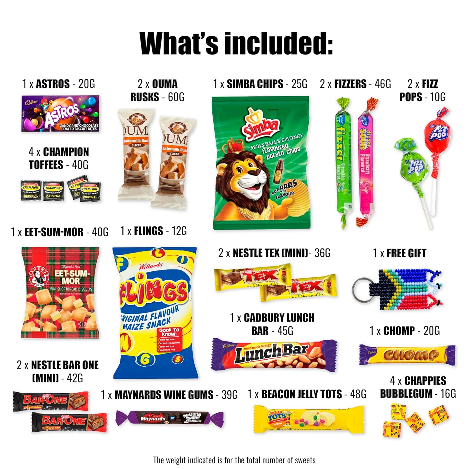 Buy South African Snack Box (26 Units) South African Food and African