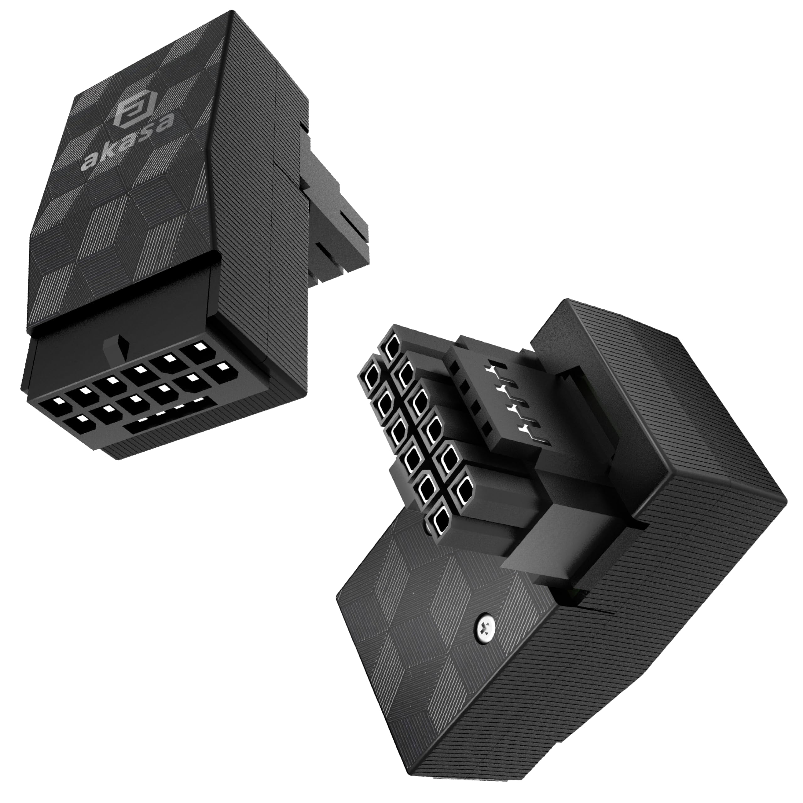 Akasa 90 gradi 12 VHPWR - Cavo da 12 + 4 pin a 3 x 8 pin