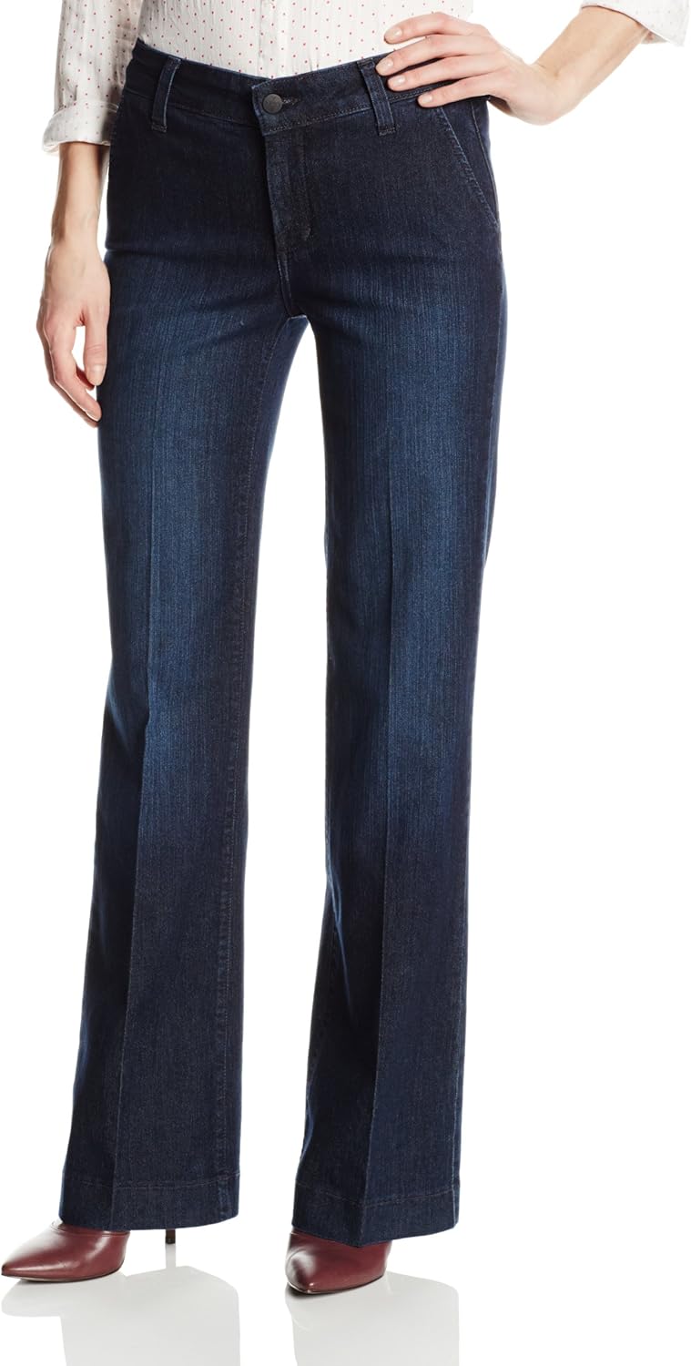 NYDJ Women’s Petite Marilyn Straight Jean